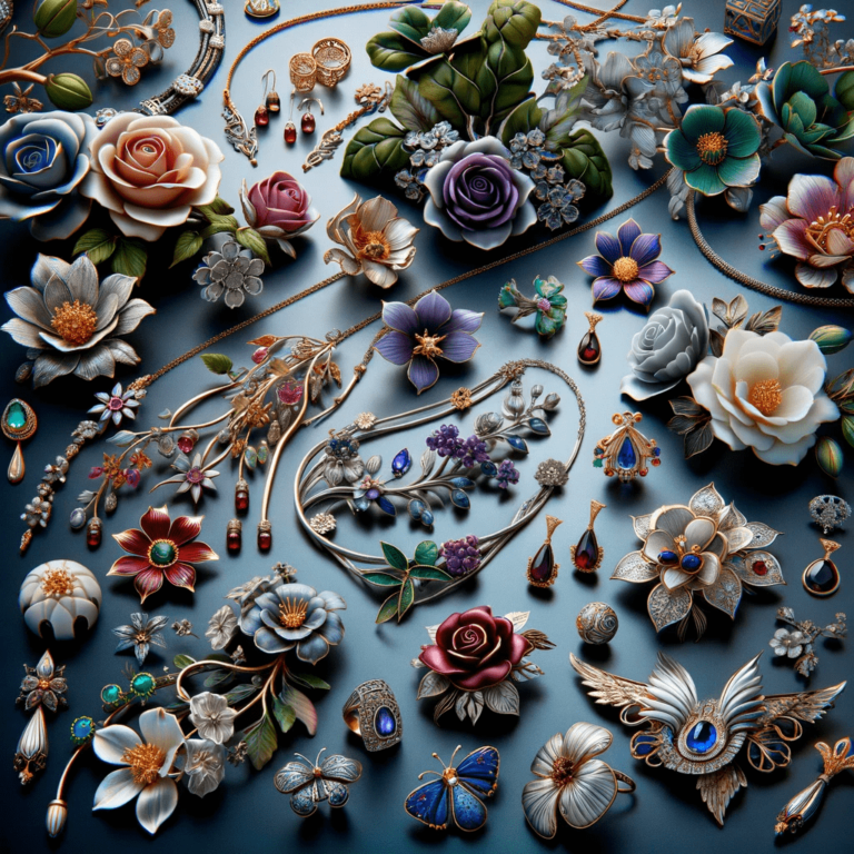Kwiatowa Elegancja: Tajemnice Biżuterii o Kwiecistym Wzorze